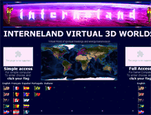 Tablet Screenshot of interneland.com